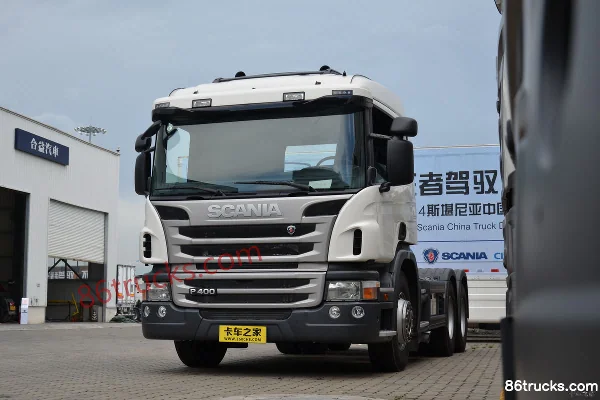 Scania série P camion lourd 400 ch 6X4(10 roues) tracteur routier (modèle P400 ADR) Extérieur (3) | 86Trucks
