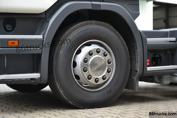 Scania série P camion lourd 400 ch 6X4(10 roues) tracteur routier (modèle P400 ADR) Châssis (3) | 86Trucks