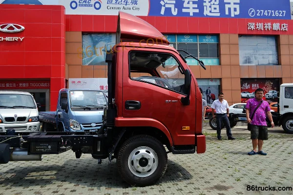 Yuejin Ouka K301-33 112 hp 4X2(6 wheels) 3308 Wheelbase Single Row Light Truck Chassis (1) | 86Trucks