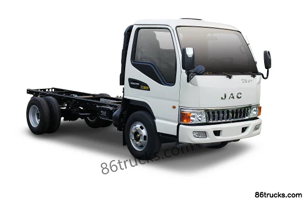 JAC Junling 160 hp 4X2(6 wheels) Explosive Material Transport Truck (Wide Body Chassis) Exterior