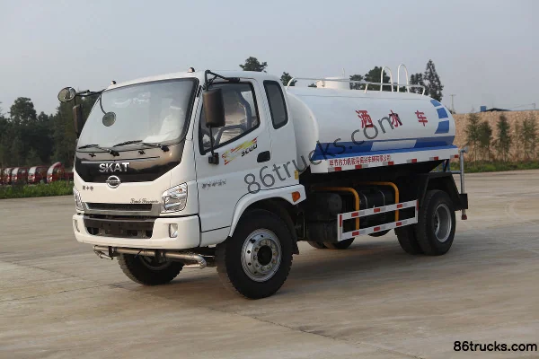 Shijun Scat 130 ch 4X2(6 roues) camion benne à ordures Extérieur (2) | 86Trucks