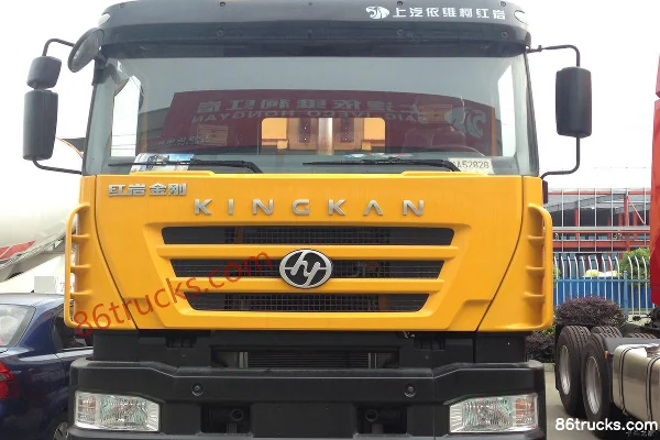 SAIC Hongyan New Jingang heavy truck 336hp 6X4(10 wheels) 5.8m dump truck Exterior (2) | 86Trucks