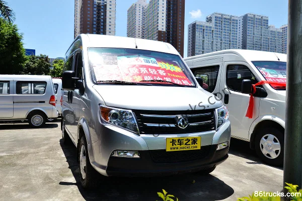 Dongfeng Yufeng V9 2020 110 hp Economy Long Wheelbase High Roof 3-Seat 2.3T Panel Van Exterior (2) | 86Trucks