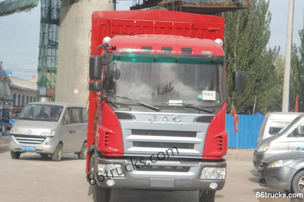 JAC Gallop A3 160 hp 4X2(6 wheels) Cage Cargo Truck Exterior