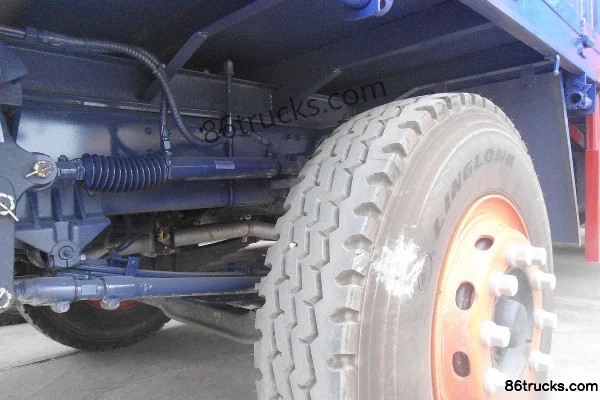 JAC Gallop A3 220 hp 6X2(8 wheels) Cage Cargo Truck Chassis (3) | 86Trucks