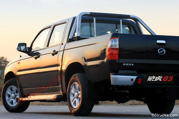 Zhongxing Weihu G3 Practical 2014 2WD 2.8L Diesel Standard Double Cab Pickup Exterior (3) | 86Trucks