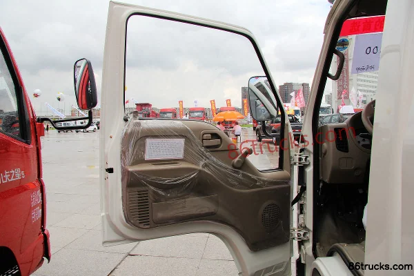 Foton Times Xiaoka Star Q2 1.3L 87hp 4X2(6 wheels) Gasoline/CNG 3.3m Single Row Stake Truck Cab (1) | 86Trucks