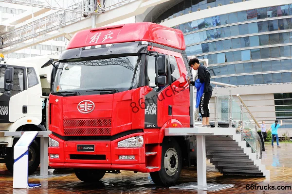 FAW Jiefang J6P poids lourd 2014 390 ch 6X4(10 roues) tracteur routier LNG Extérieur (2) | 86Trucks