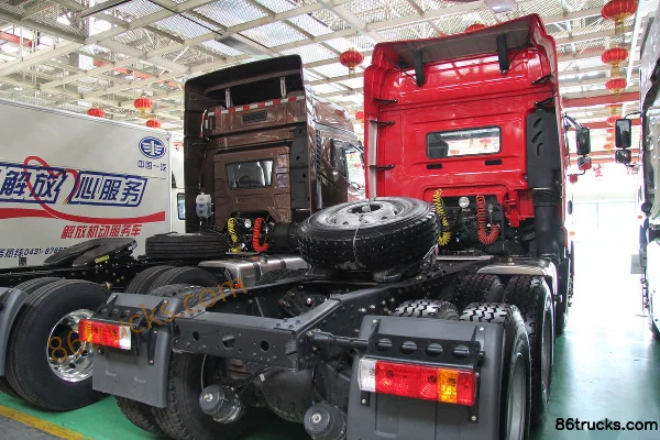 FAW Jiefang Qingdao JH6 370 ch 6X4(10 roues) tracteur routier Châssis (1) | 86Trucks