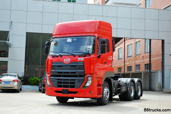 Dongwo UD Kuteng heavy truck 400 hp 6X4(10 wheels) tractor truck Exterior (2) | 86Trucks