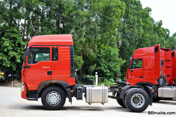 Sinotruk HOWO T5G heavy truck 340 hp 4X2(6 wheels) tractor truck Exterior (3) | 86Trucks