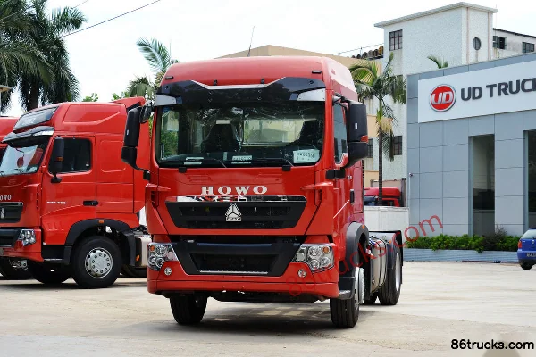 Sinotruk HOWO T5G heavy truck 340 hp 4X2(6 wheels) tractor truck Exterior (2) | 86Trucks