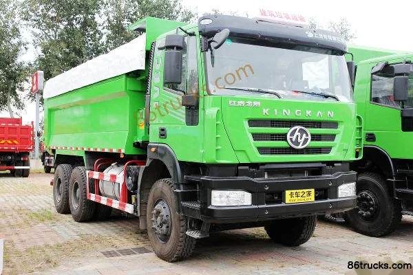 SAIC Hongyan New JinGang Heavy Truck 300 hp 6X4(10 wheels) 6m Dump Truck (Narrow Body) Exterior (3) | 86Trucks