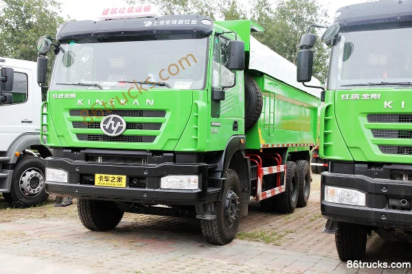 SAIC Hongyan New JinGang Heavy Truck 300 hp 6X4(10 wheels) 6m Dump Truck (Narrow Body) Exterior (2) | 86Trucks