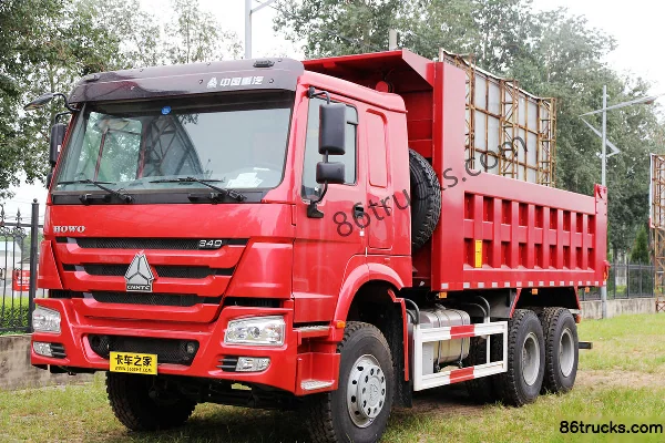 Sinotruk HOWO camion lourd 380 ch 6X4(10 roues) camion benne 5,6 m Extérieur (2) | 86Trucks