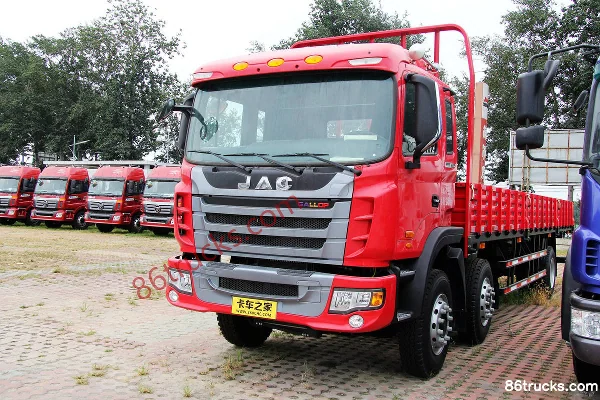 JAC Gallop K3X Heavy Truck 220 hp 6X2(8 wheels) 9.5m Flatbed Truck (457 rear axle) Exterior (2) | 86Trucks