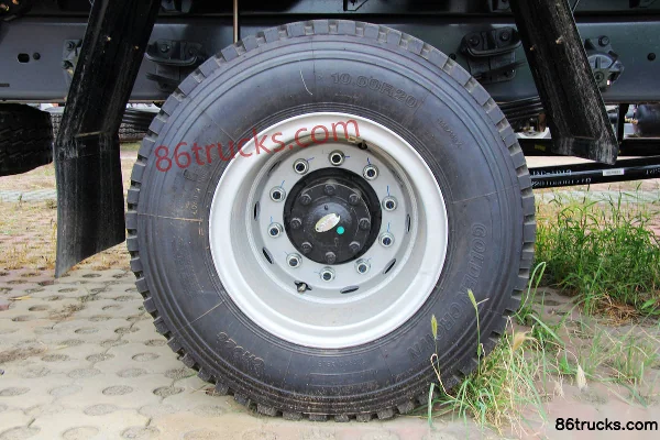 JAC Gallop K3X Heavy Truck 220 hp 6X2(8 wheels) 9.5m Flatbed Truck (457 rear axle) Chassis (2) | 86Trucks
