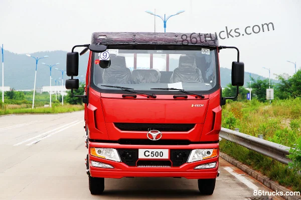 Yuejin Beyond C500 Series Medium Truck 160 hp 4X2(6 wheels) 6.8m Side Guard Cargo Truck Exterior (3) | 86Trucks