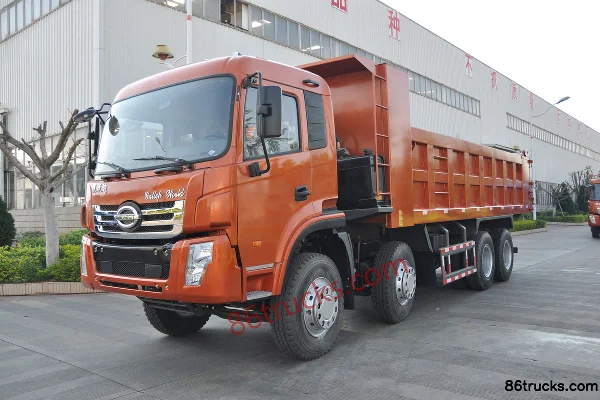 Lifan Junma Kaiwoda Heavy Truck 300 hp 8X4(12 wheels) 7.2m Dump Truck (LFJ3310G4) Exterior (3) | 86Trucks