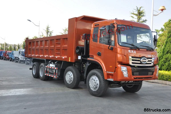 Lifan Junma Kaiwoda Heavy Truck 300 hp 8X4(12 wheels) 7.2m Dump Truck (LFJ3310G4) Exterior (2) | 86Trucks