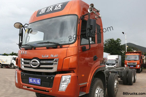 Lifan Junma Kaiwoda Heavy Truck 270 hp 8X4(12 wheels) 8.5m Cargo Truck (LFJ1310G1) Exterior