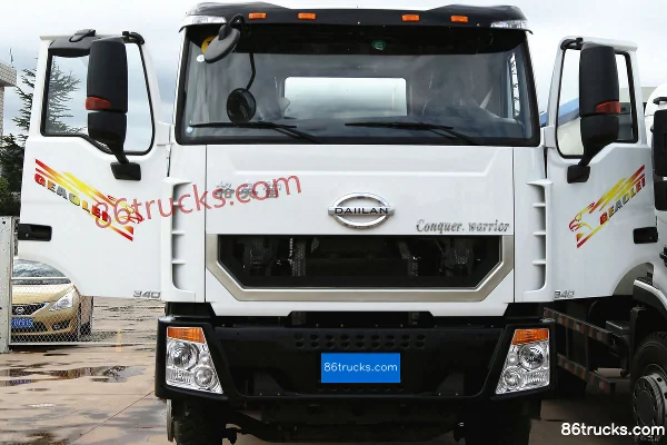 Shijun Geaolei 340 hp 6X4(10 wheels) Concrete Mixer Truck Exterior (3) | 86Trucks