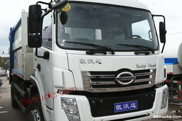 Lifan Junma Kaiwoda 180 hp 4X2(6 wheels) Dump Garbage Truck (LFJ5160ZYS) Exterior (3) | 86Trucks