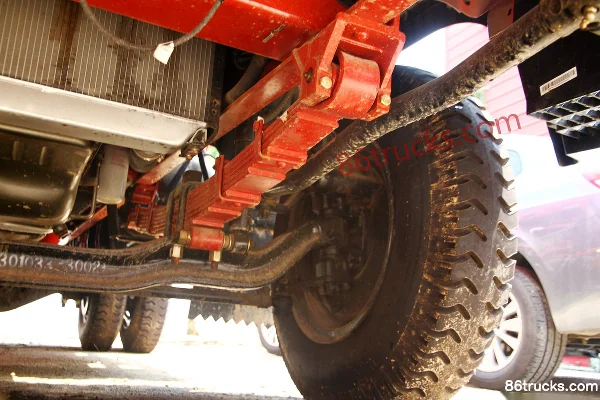 Sinotruk Wangpai 7 séries 120 ch 4X2(6 roues) camion benne 3,8 m Châssis (2) | 86Trucks