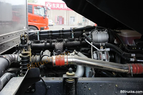 Dongfeng Commercial Vehicle Tianjin Medium Truck 210 hp 4X2(6 wheels) 7.5m Van Cargo Truck Chassis (2) | 86Trucks