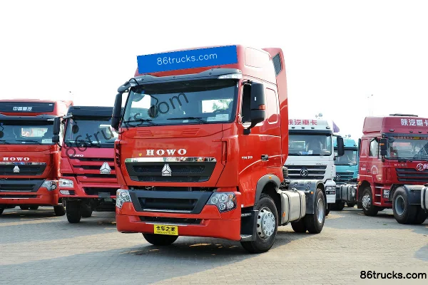 Sinotruk HOWO T7H Heavy Truck 360 hp 4X2(6 wheels) Tractor Truck Exterior (2) | 86Trucks