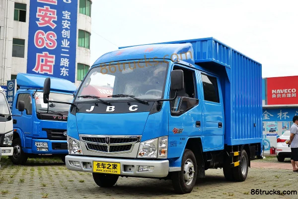 Jinbei Lingqi 87hp 4X2(6 wheels) 4.25m single-row box light truck Exterior (2) | 86Trucks
