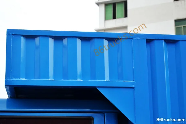Jinbei Lingqi 87hp 4X2(6 wheels) 4.25m single-row box light truck Body (2) | 86Trucks