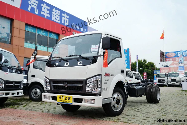 Jinbei Qiyun 95 ch 4X2(6 roues) châssis de camion léger simple cabine empattement 3350 Extérieur (2) | 86Trucks