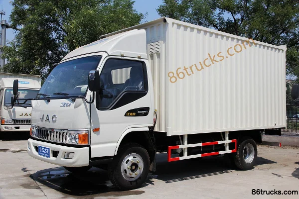 JAC Junling H330 141 ch 4X2(6 roues) camion léger fourgon simple cabine 4,15 m Extérieur (3) | 86Trucks
