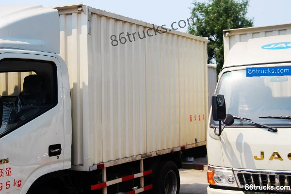 JAC Shuailing K340 124 hp 4X2(6 wheels) 4.13m single-row van light truck (hydraulic brake) Body (1) | 86Trucks