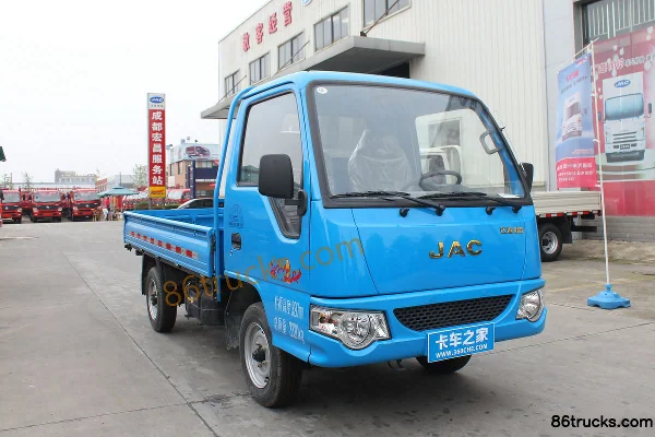 JAC Haowei 1.3L 82hp 4X2(6 wheels) Gasoline 2.7m Single Row Flatbed Mini Truck Exterior (2) | 86Trucks
