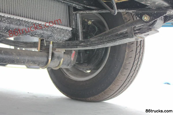 JAC Haowei 1.3L 82hp 4X2(6 wheels) Gasoline 2.7m Single Row Flatbed Mini Truck Chassis (3) | 86Trucks
