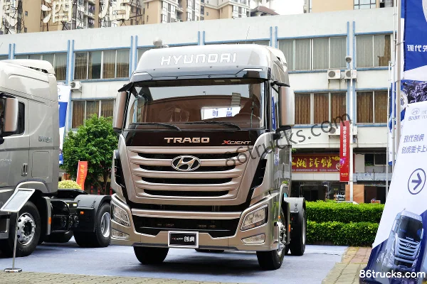 Sichuan Hyundai Chuanghu XCIENT P360 Heavy Truck 360 hp 4X2(6 wheels) tractor truck Exterior (2) | 86Trucks
