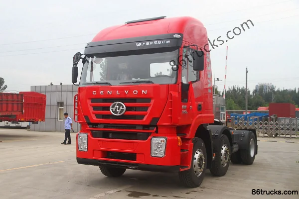 SAIC Hongyan Genlyon M100 tracteur routier lourd 350 ch 6X2(8 roues) Extérieur (3) | 86Trucks