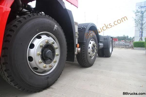 SAIC Hongyan Genlyon M100 tracteur routier lourd 350 ch 6X2(8 roues) Châssis (3) | 86Trucks