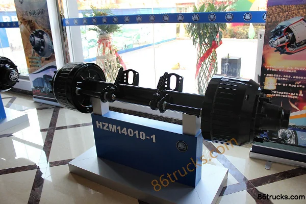 Meizhou HZM14010 essieu de remorque 434 kg Extérieur (2) | 86Trucks