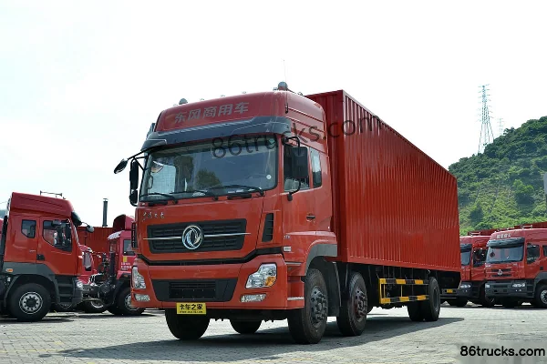 Dongfeng Commercial Vehicle Tianlong tracteur routier 220 ch 6X2(8 roues) 9,6 m camion porteur fourgon cabine avancée (boîte 8JS85F) (toit p