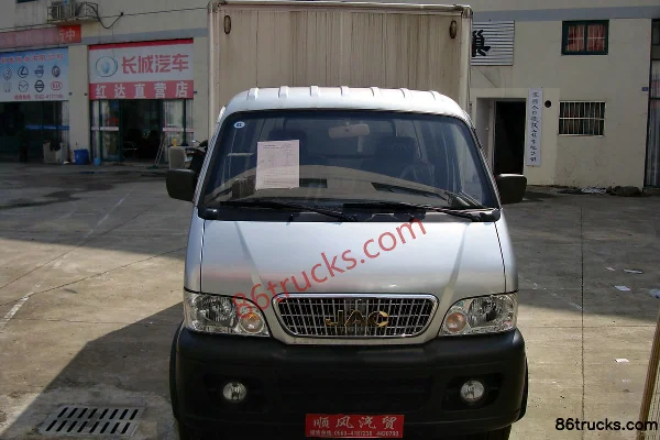JAC Haowei 1.1L 60hp 4X2(6 wheels) gasoline single-row van micro truck Exterior