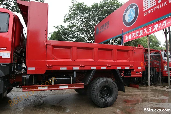 Sinotruk Wangpai 7 Series 63 hp 4X2(6 wheels) 3.34m Dump Truck Chassis (1) | 86Trucks