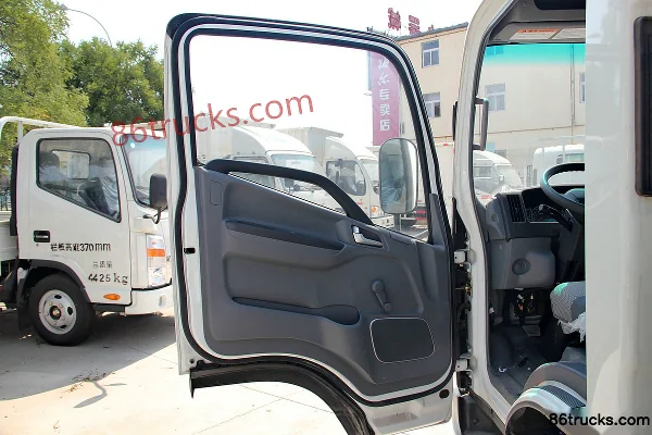JAC Shuailing K330 120 ch 4X2(6 roues) fourgon 4,13 m cabine simple (châssis étroit)(frein à air) (1) | 86Trucks