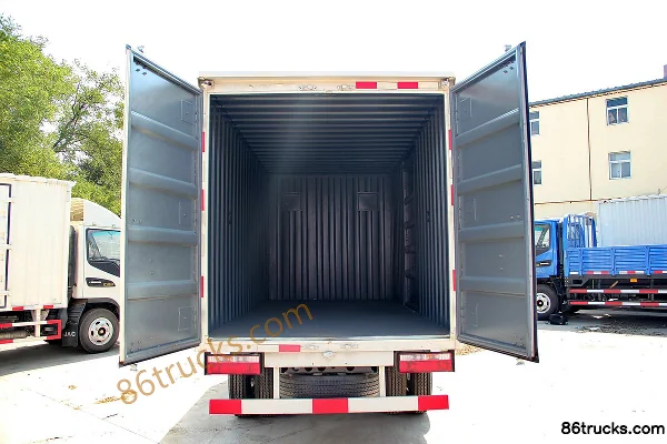 JAC Shuailing K340 120 hp 4X2(6 wheels) 4.13m Single Row Van Light Truck (Narrow Body) (Oil Brake) (2) | 86Trucks