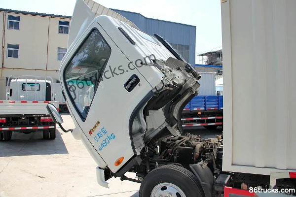 JAC Shuailing K340 120 hp 4X2(6 wheels) 4.13m Single Row Van Light Truck (Narrow Body) (Oil Brake) Chassis (1) | 86Trucks