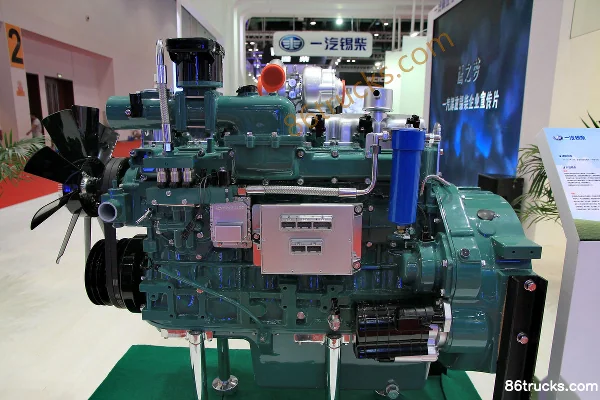 Xichai CA6SF2-21E5N 210 hp 7.13L China V Natural Gas Engine Exterior