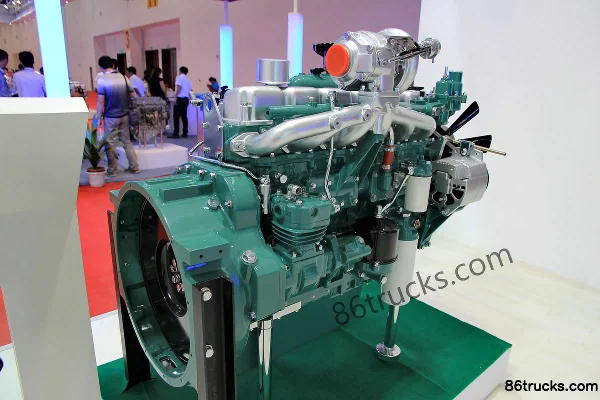 Xichai CA6SF2-23E5N 230 hp 7.13L China V Natural Gas Engine Exterior (3) | 86Trucks