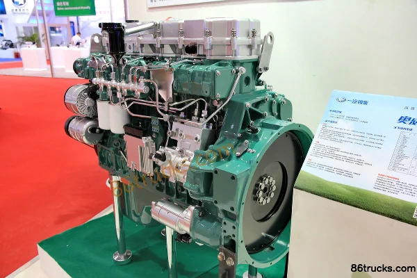 Xichai CA6DL2-35E5 350 hp 8.6L China V Diesel Engine Exterior (2) | 86Trucks